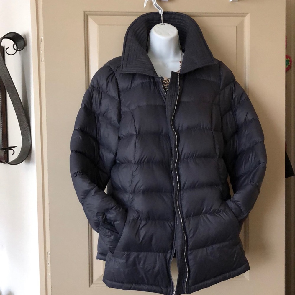 Grey winter coat